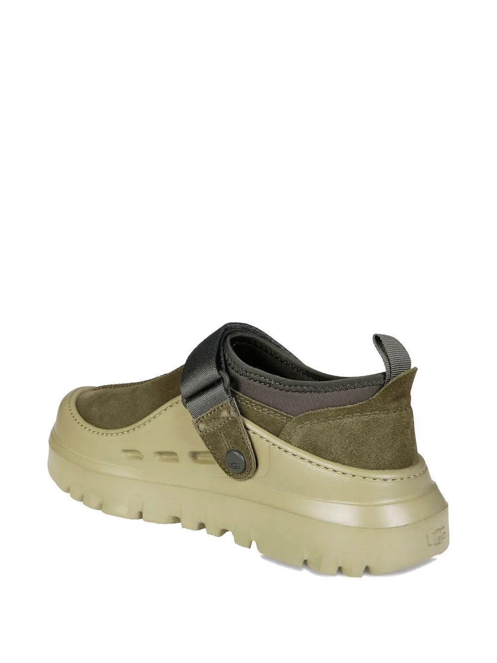 Лоферы Peakmod Ugg, зеленый — фото 3