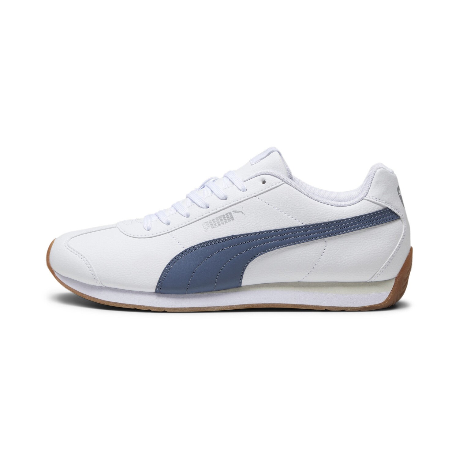 

Кроссовки PUMA Turin III, цвет White/Inky Blue/Gum