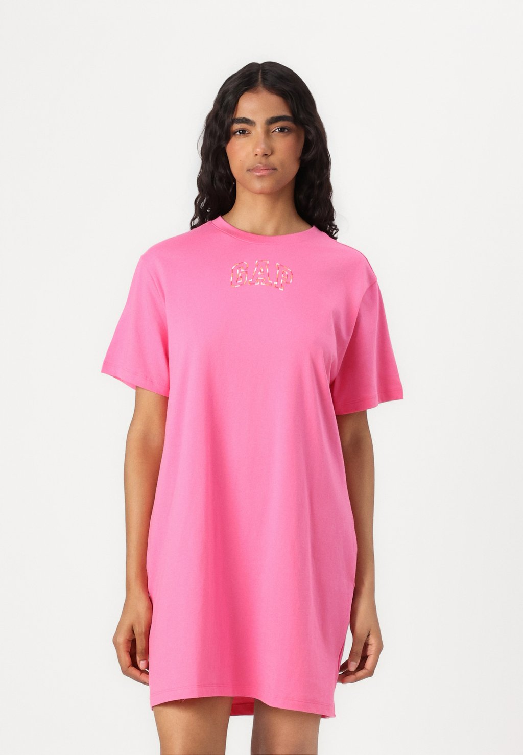 

Платье из джерси LOGO TEE DRESS GAP, розовый