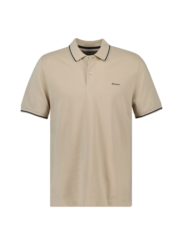 

Футболка поло Gant, цвет beige (dry sand)