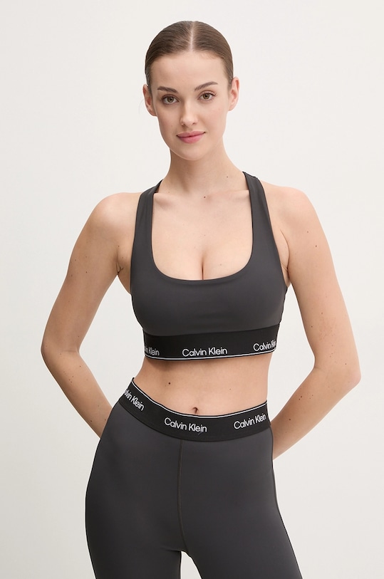 

Спортивный бюстгальтер Calvin Klein Performance, черный