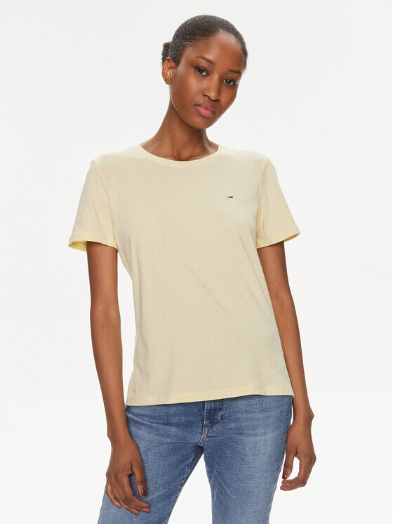 

Футболка стандартного кроя Tommy Jeans, желтый