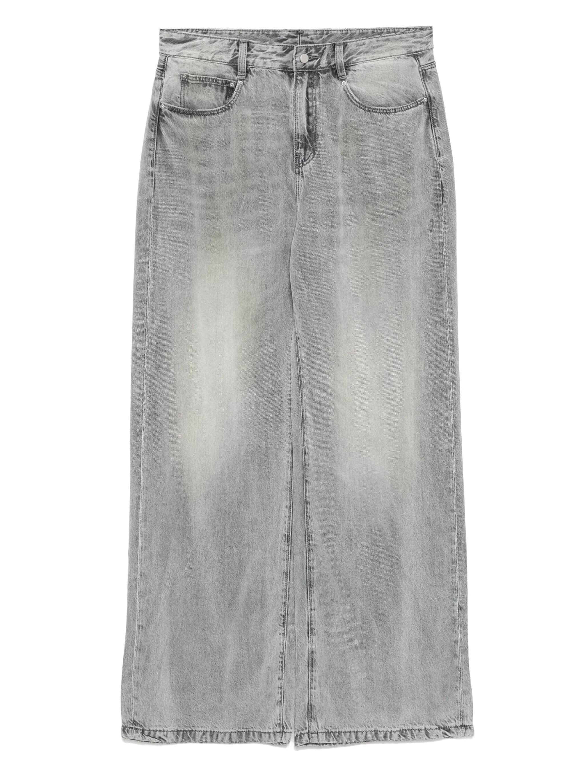 

Брюки широкого кроя Jnby, серый