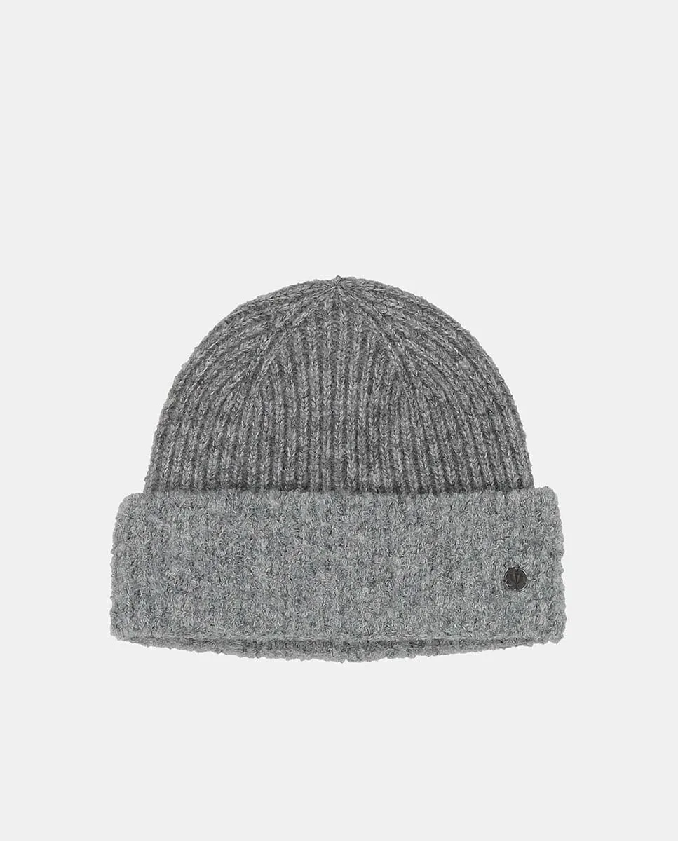 

Шапка из переработанного полиэстера, гладкая V.Fraas, серый