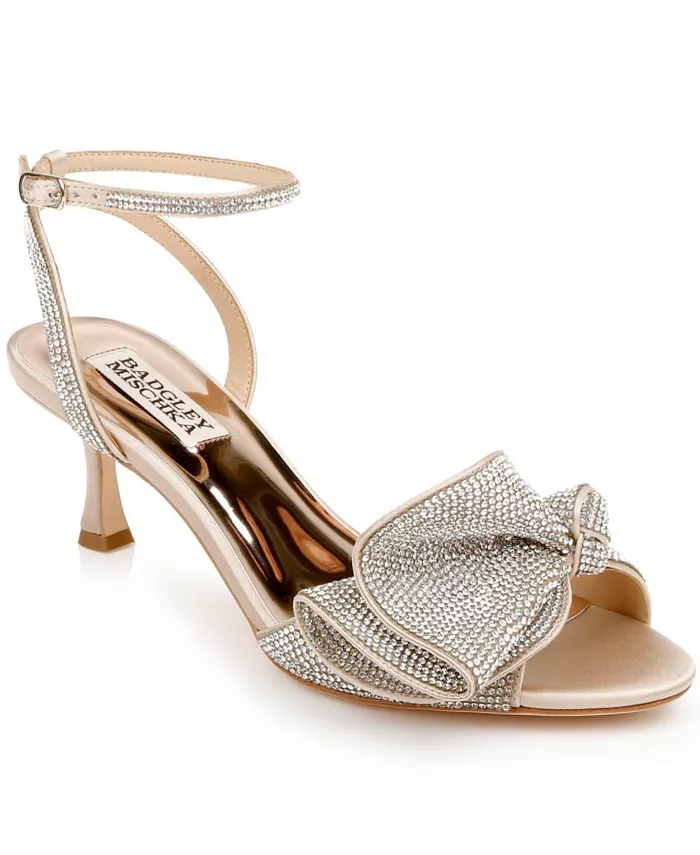 Вечерние сандалии Badgley Mischka Remi для женщин, розовый
