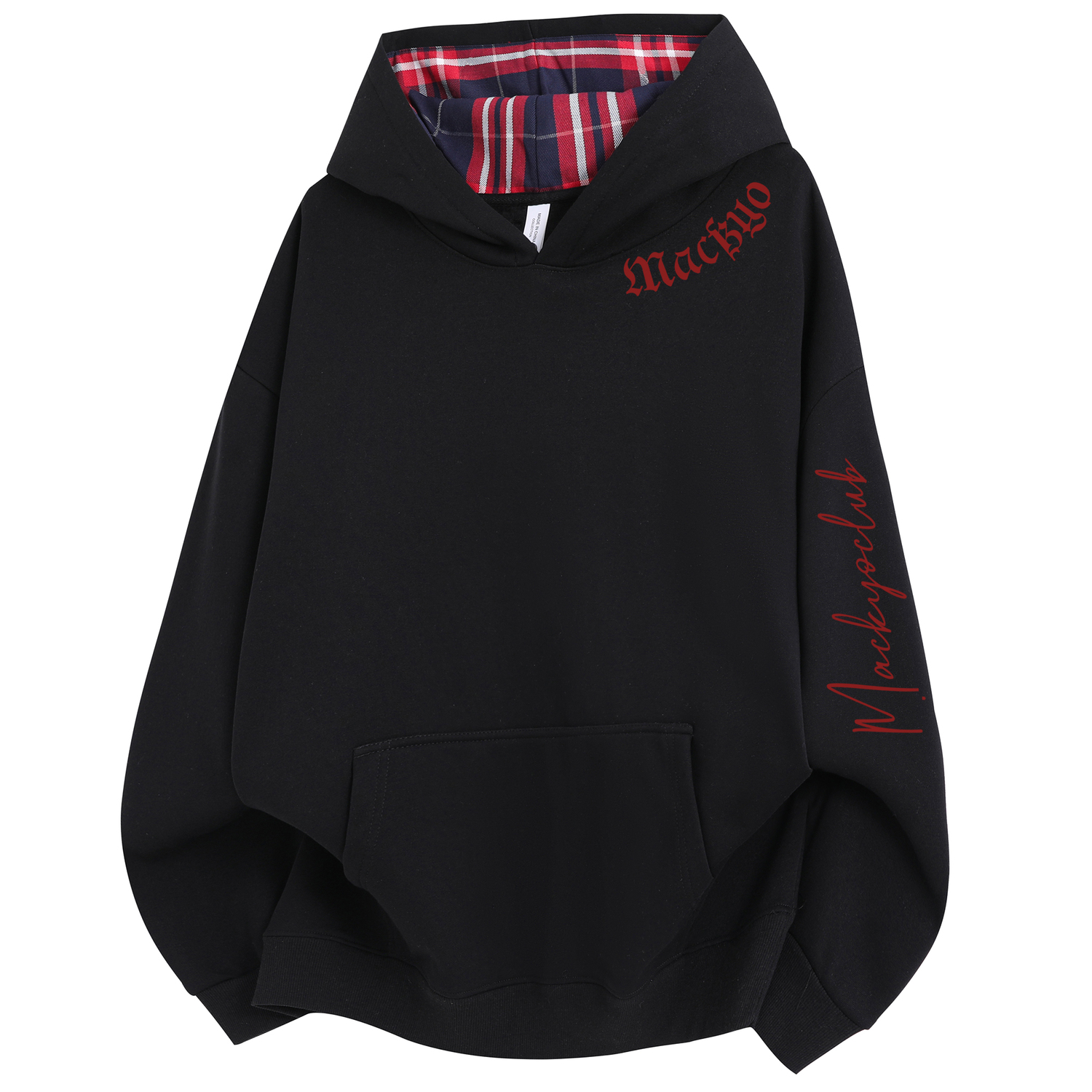 

Толстовка-куртка SOORCHCE Unisex Mackyo, черный fleece-lined