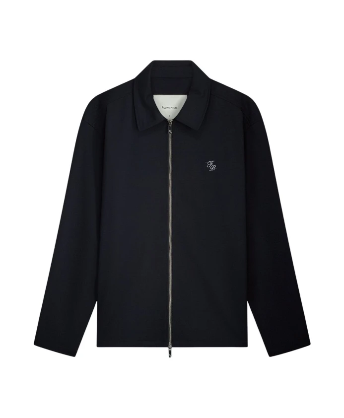 

Куртка-Кроссовка из саржевой шерсти Filling Pieces, синий