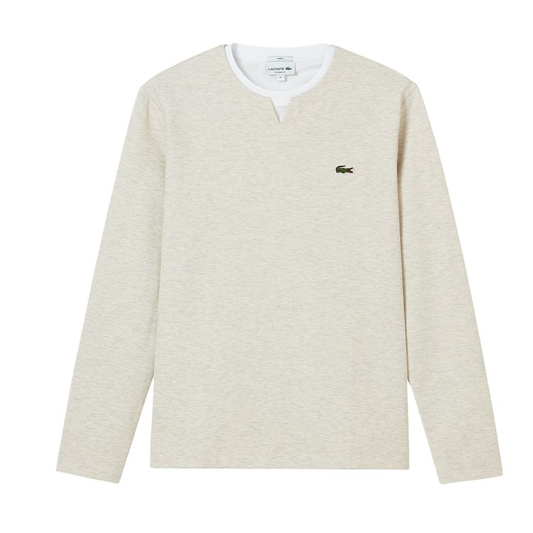 Футболка унисекс LACOSTE, серебристо-серый — фото 2