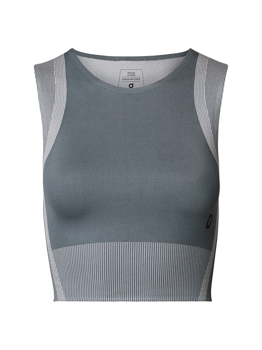 

Спортивный топ On Studio, цвет Basalt grey/Light grey