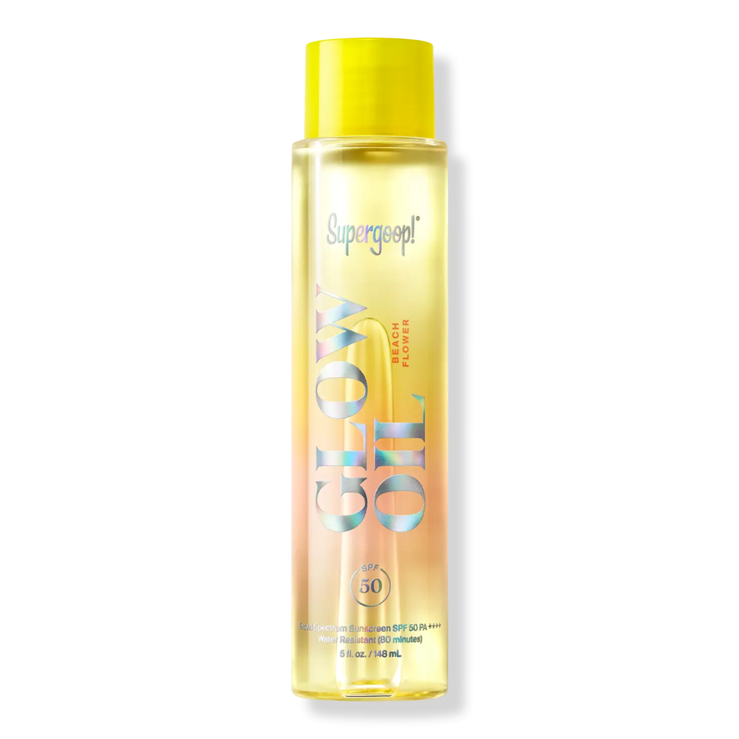 

Ароматизированное масло для тела Glow Oil SPF 50, лимитированная серия. Supergoop!, Beach Flower