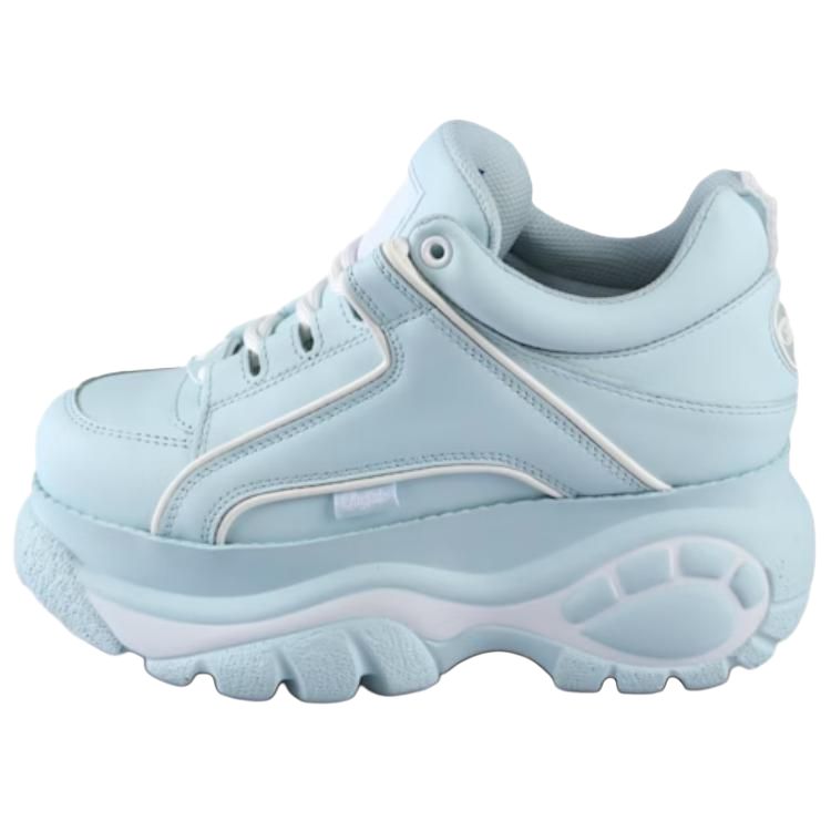 

Лондонские устойчивые к истиранию низкие повседневные кроссовки Unisex Buffalo, синий