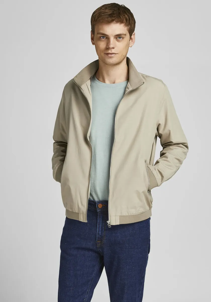 

Блузон Jack & Jones "HARRINGTON BOMBER", бежевый