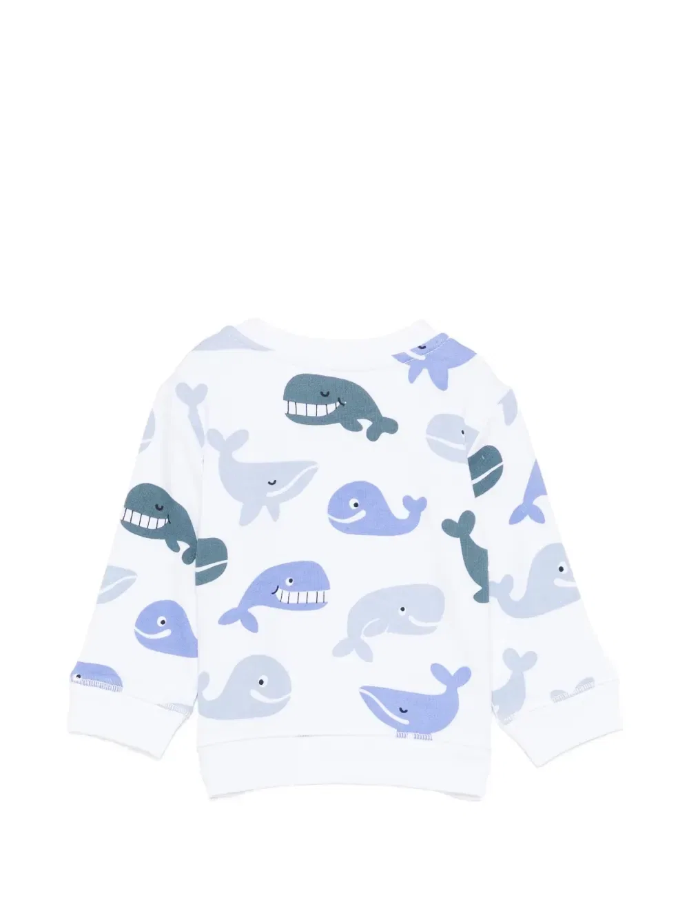 Толстовка с принтом Stella McCartney Kids, белый — фото 2