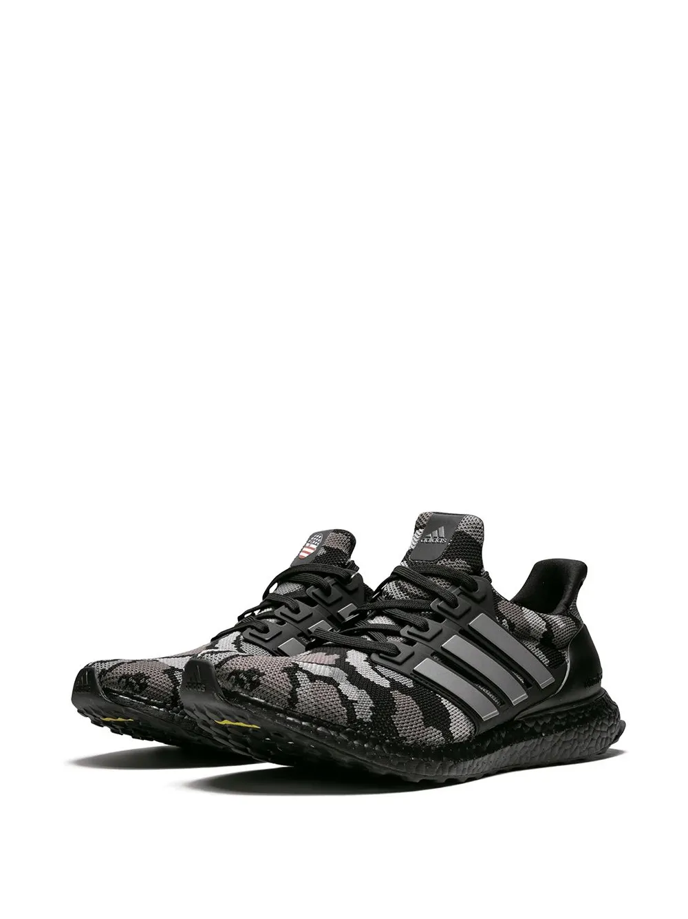 Кроссовки Ultra Boost Bape x adidas, черный — фото 2