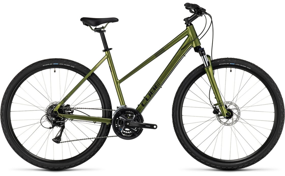 

Кроссовый велосипед Cube Nature - 28 дюймов - Damen Sport - 2023, цвет Grün|shinymoss´n´black