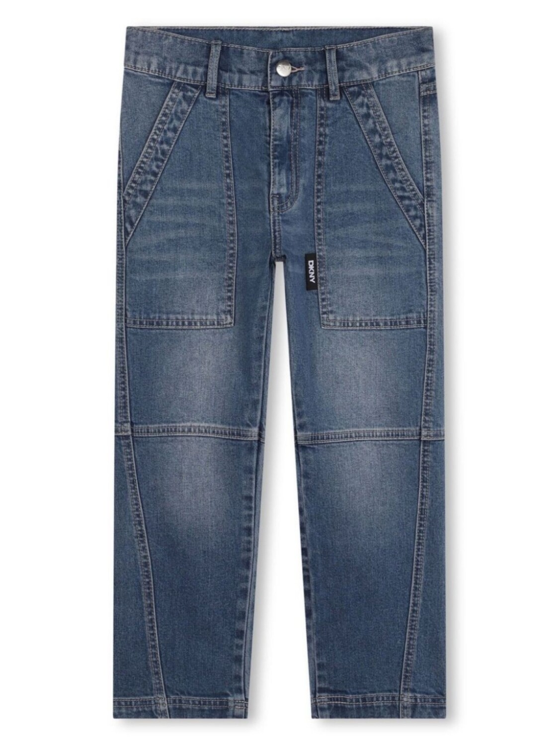 

Dkny Kids джинсы с логотипом, синий