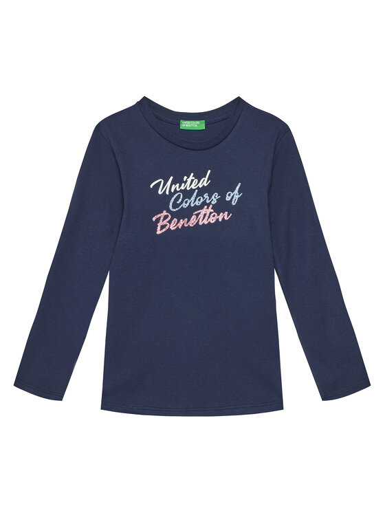 

Блузка обычного кроя 3I9WC10MY United Colors Of Benetton, синий