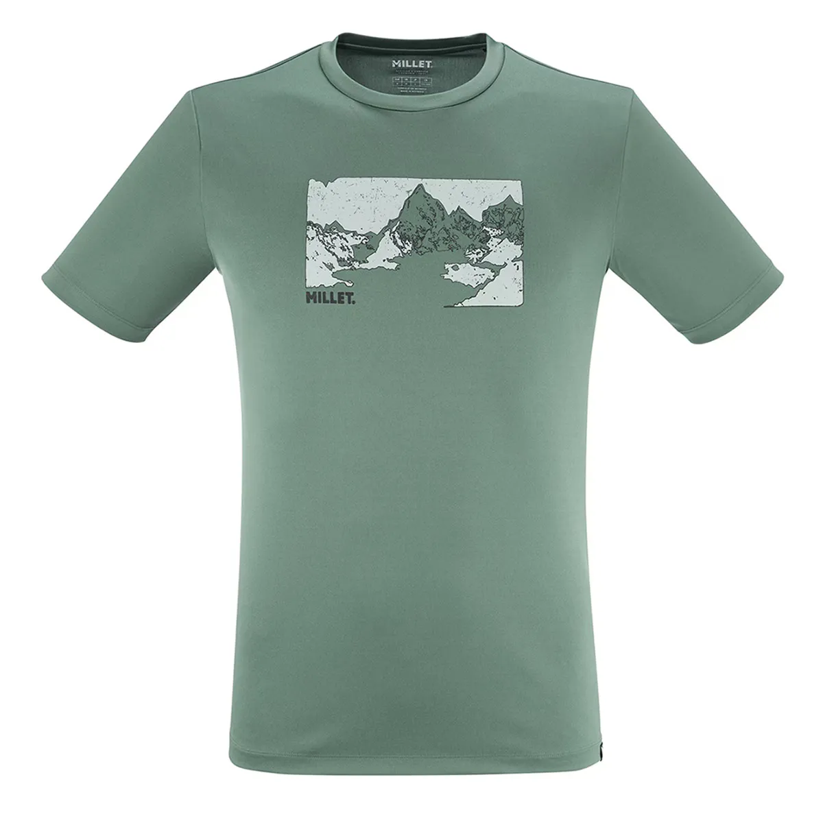 

Мужская футболка WANAKA FAST TS SS M Millet, зеленый