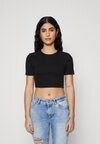 

Футболка с принтом ONLRENE OPEN BACK HEART Only Petite, черный