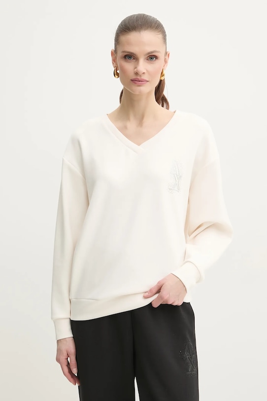 

Толстовка Armani Exchange, бежевый