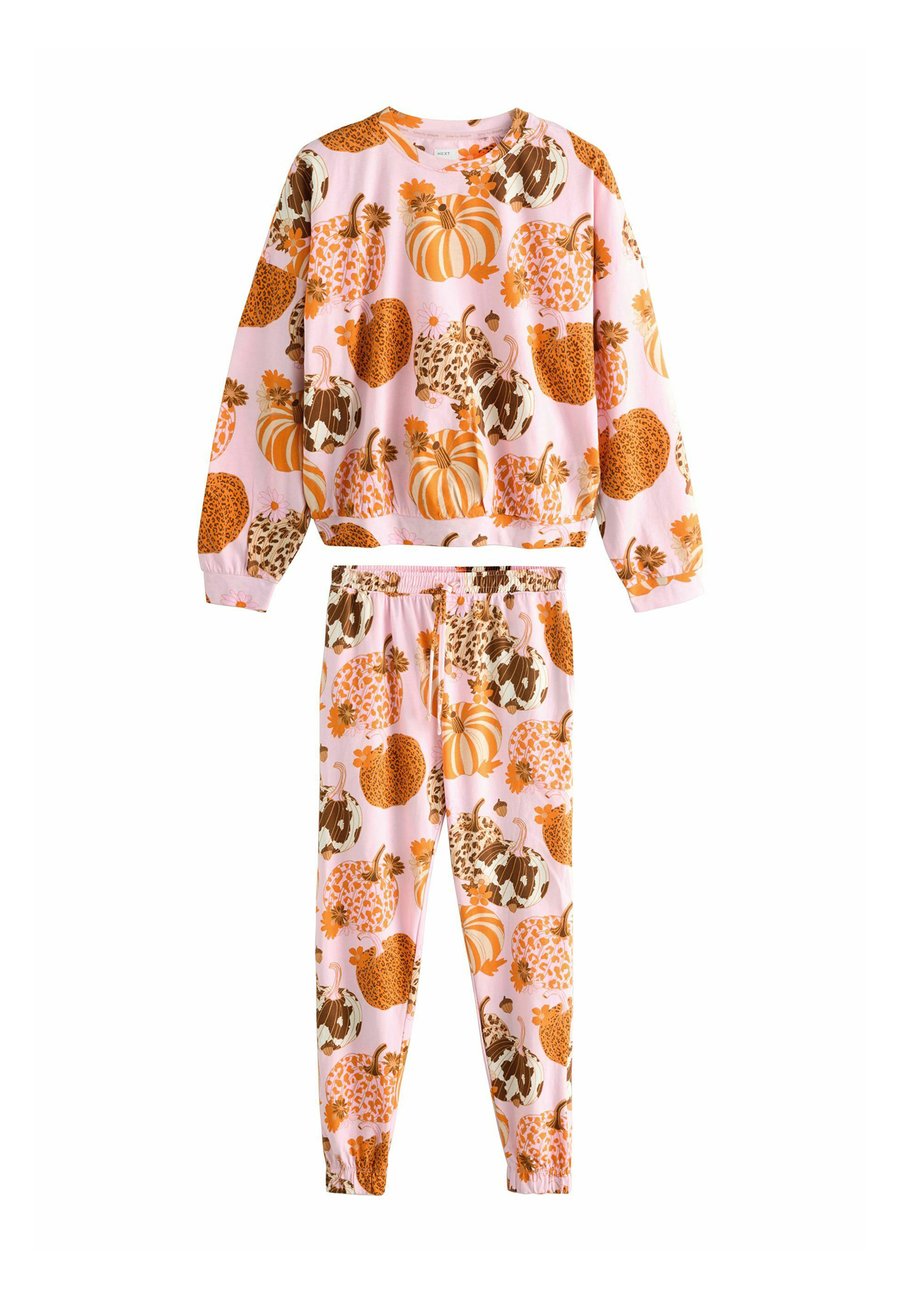 

Пижамный комплект Next REGULAR FIT LONG SLEEVE SET, Pink Pumpkin/Pink