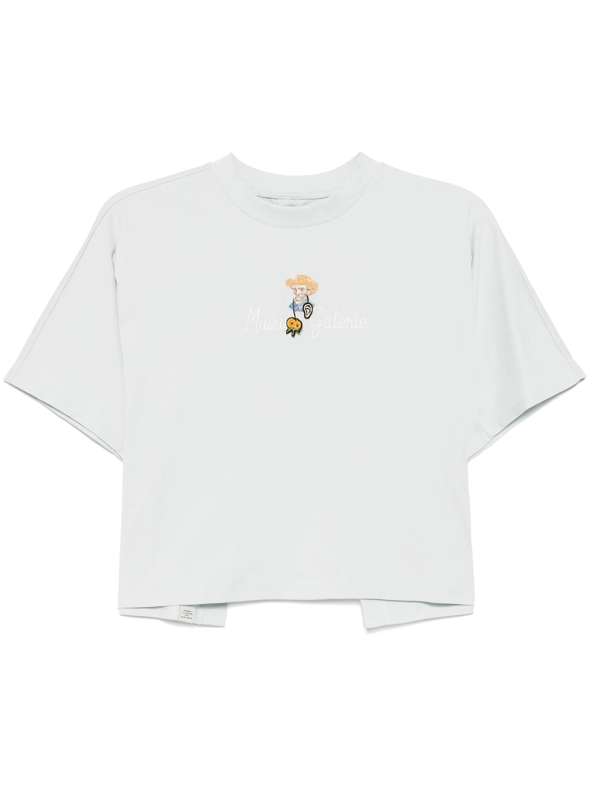 

Футболка с декором из бисера Musium Div., синий