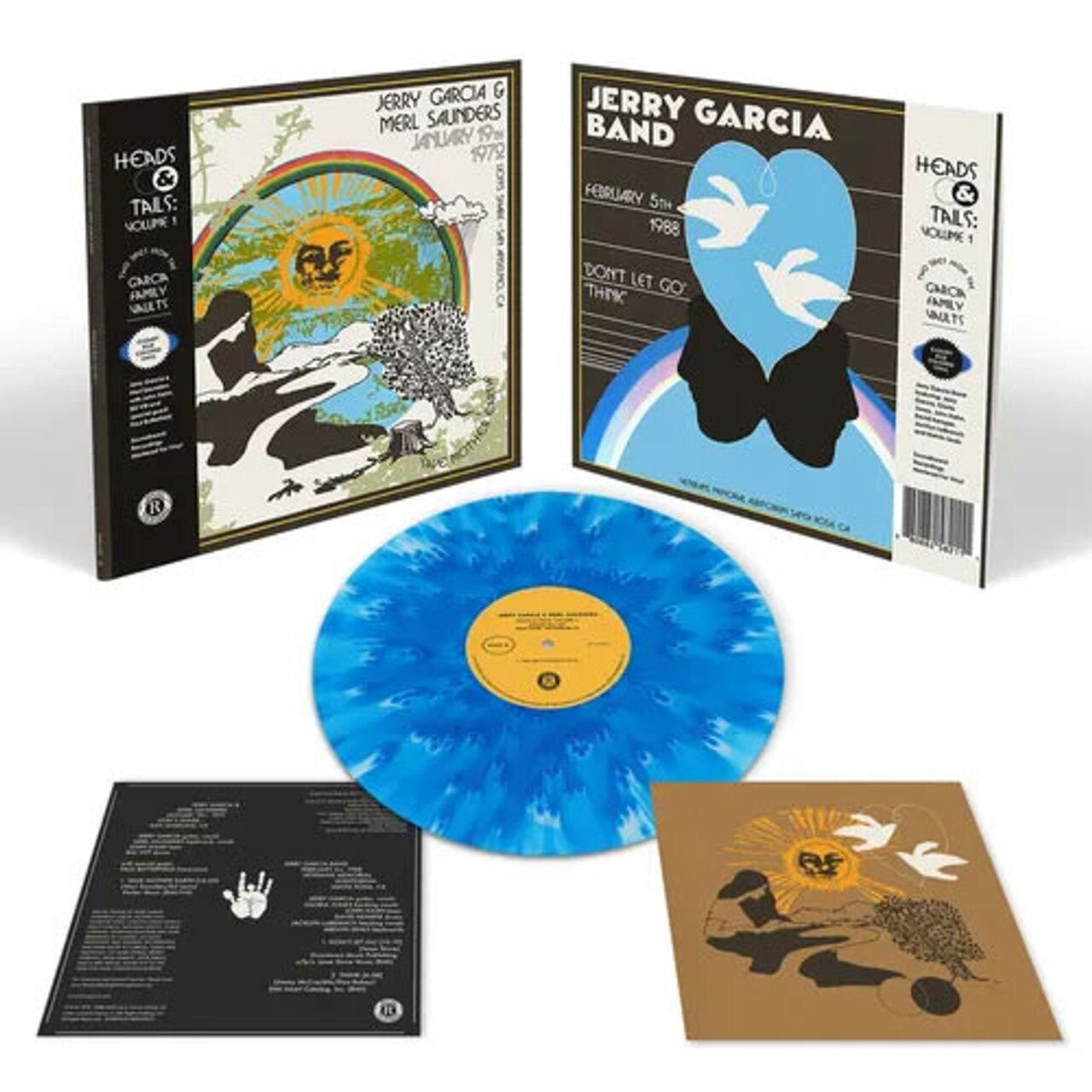 

Виниловая пластинка Garcia, Jerry / Saunders, Merl - Heads & Tails Vol 1