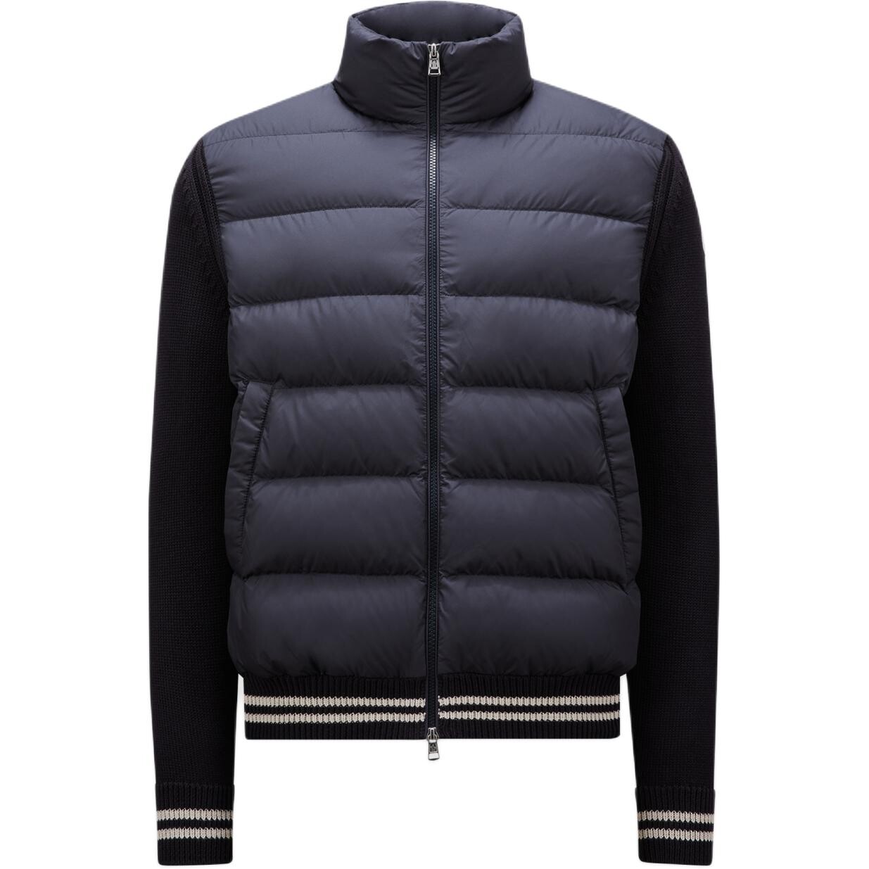 

Пуховик мужской темно-синий Moncler