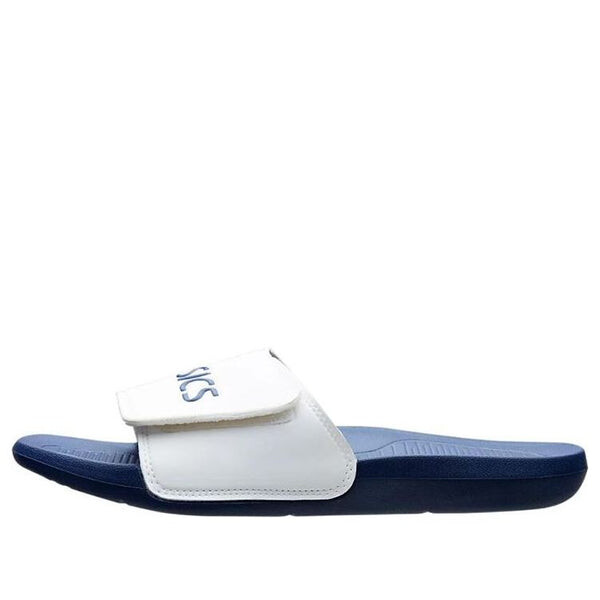 

Тапочки adjustable 'white blue' Asics, белый