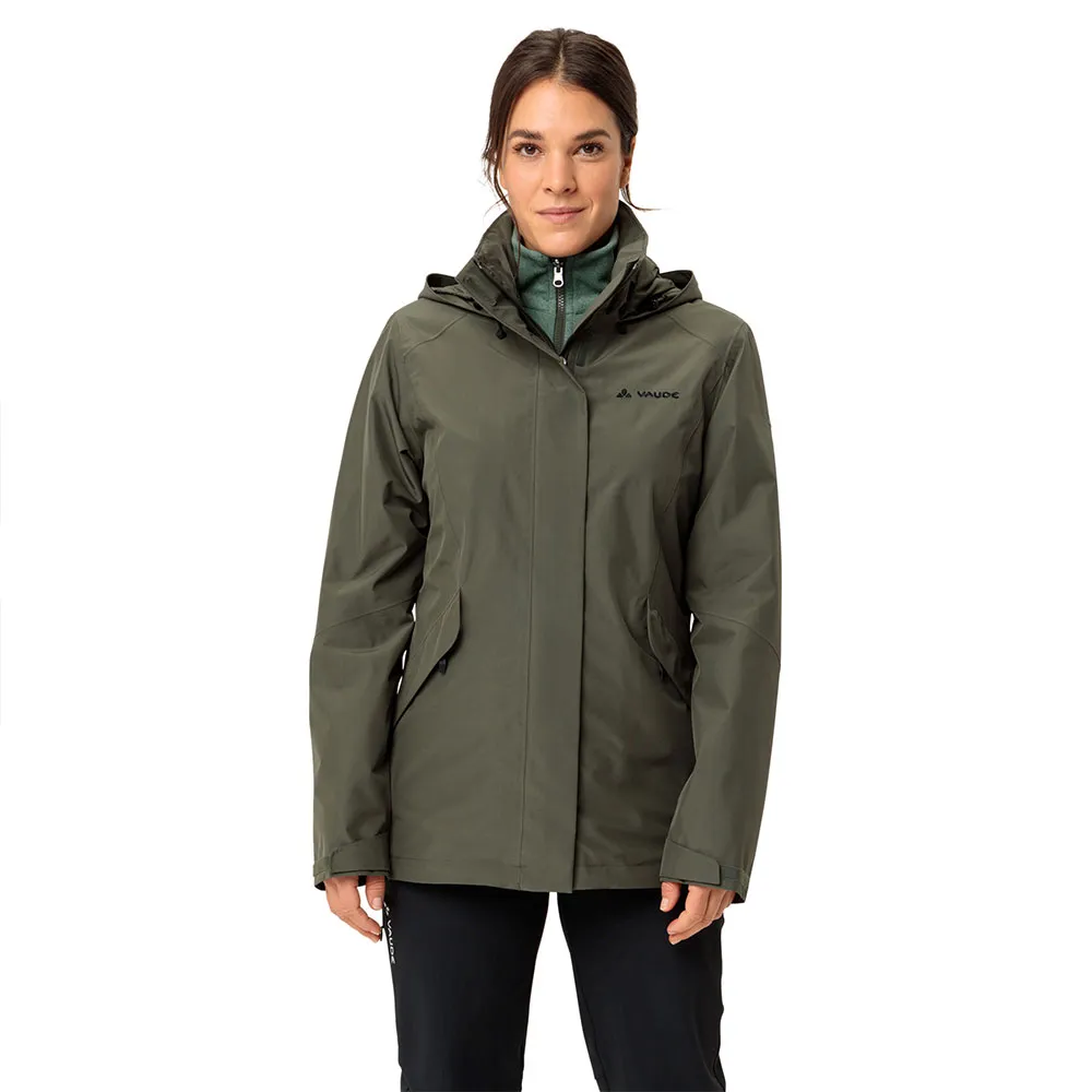 

Куртка VAUDE Rosemoor 3in1 II, зеленый
