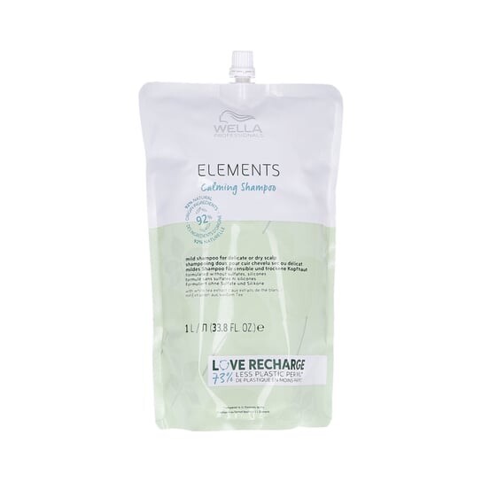 

Мягкий шампунь для волос, пакетик, 1 л Wella, Professionals Elements, Wella Professionals