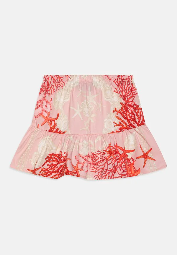 Детская юбка pop barocco de la mer kids aline юбка Versace, Dusty Rose/Ivory — фото 2