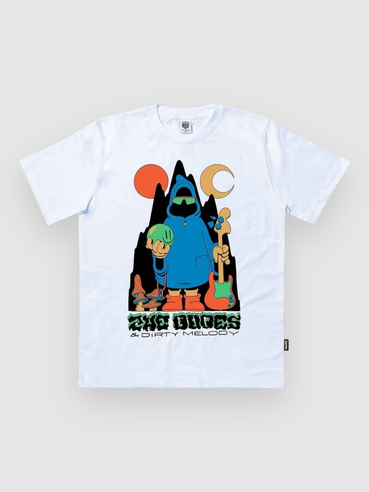 

Футболка The Dudes The Bassist T-Shirt, white, Белый, Футболка The Dudes The Bassist T-Shirt, white