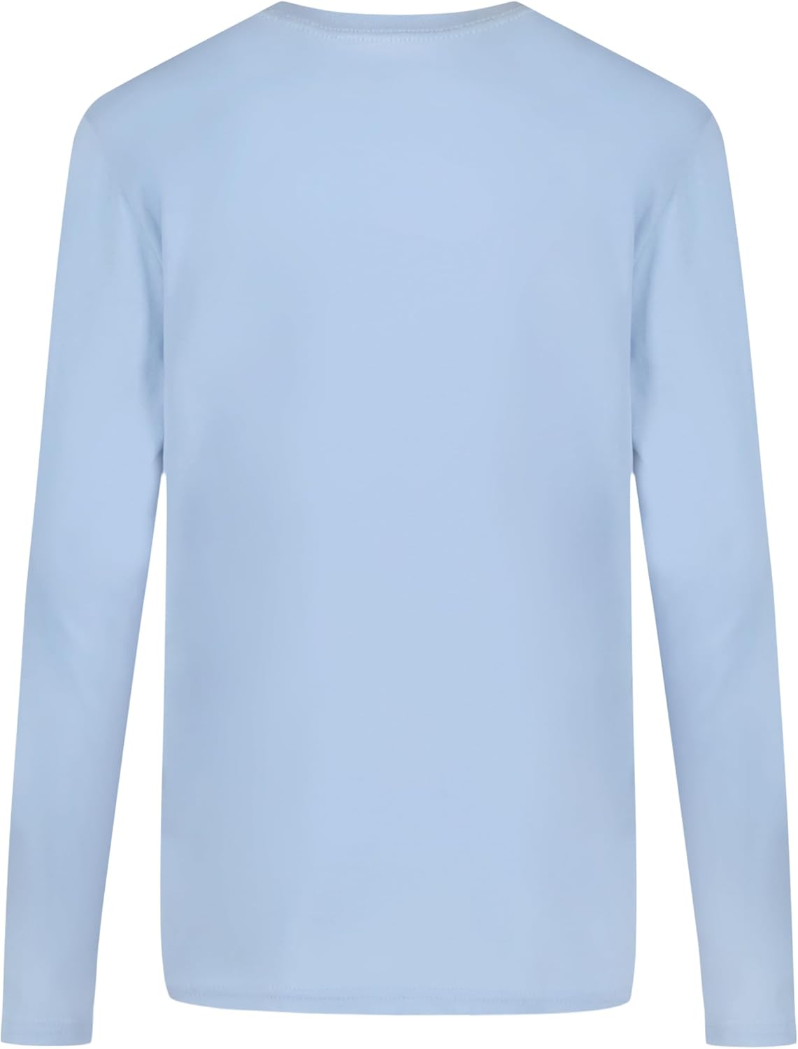 Футболка Tommy Hilfiger Boys с длинным рукавом и круглым вырезом, Varsity Soft Chambray — фото 3