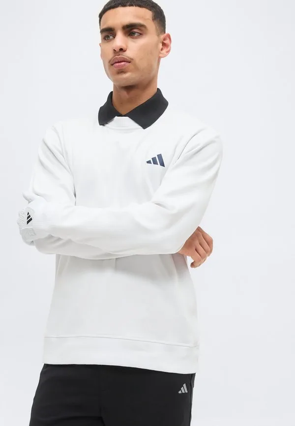 Толстовка с круглым вырезом ultimate365 Adidas Golf, White — фото 4