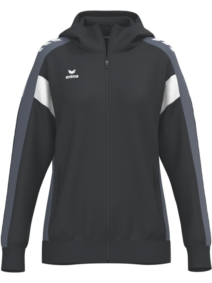 

Тренировочная куртка "Celebrate 125 Training Jacket With Hood" черного цвета erima