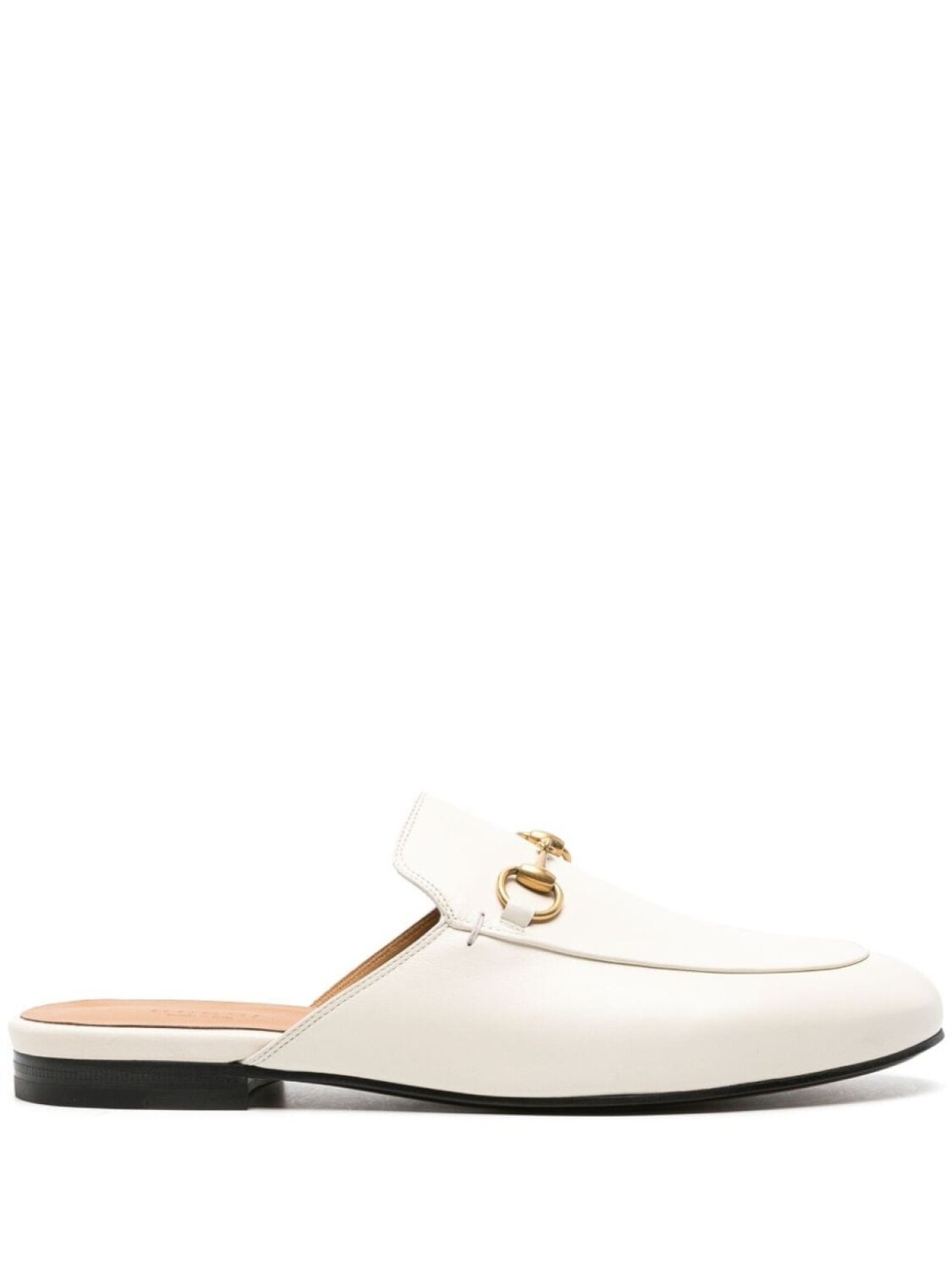 

Gucci кожаные мюли Princetown, белый