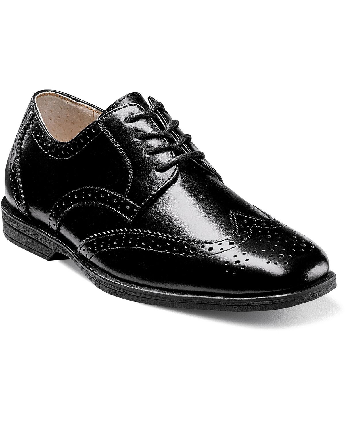 

Little Boys представляют оксфорды Wingtip Jr. Florsheim