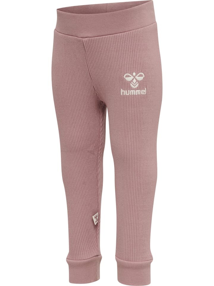 Леггинсы Hummel Tights Hmlsami Mädchen, цвет WOODROSE — фото 4