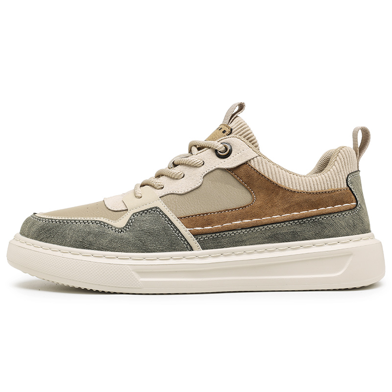 

Нескользящие износостойкие низкие мужские кроссовки AD, Apricot Brown