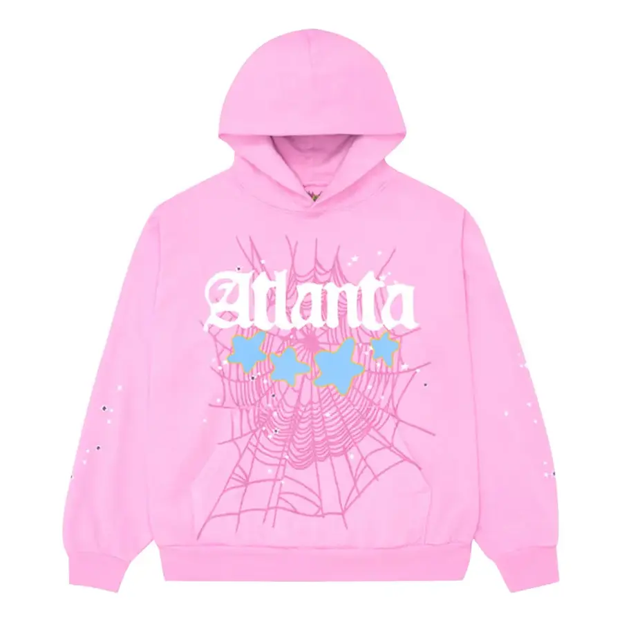 

Худи Sp5der Atlanta Hoodie 'Pink', розовый
