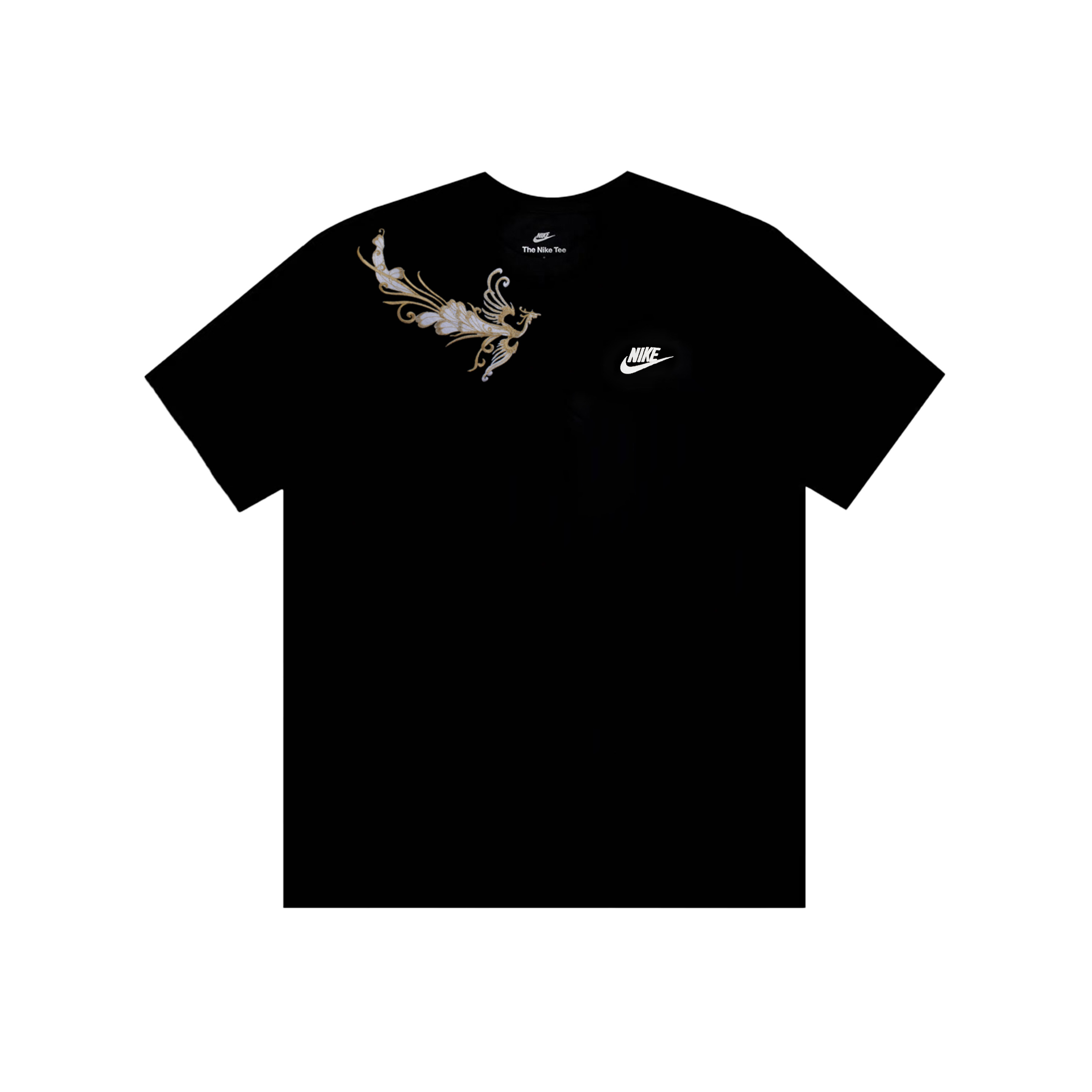 

Nike Футболка мужская черная, Черный, Nike Футболка мужская черная