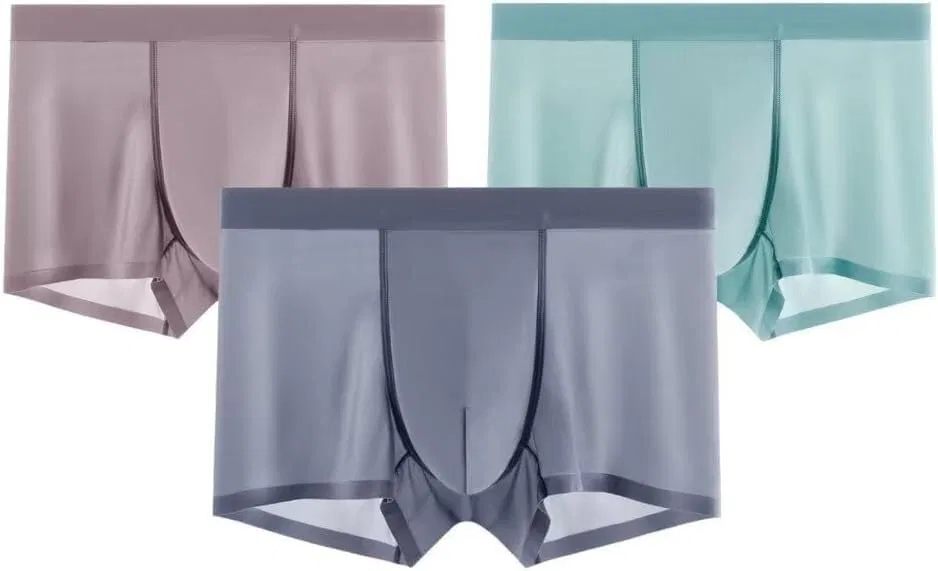 Боксеры ультратонкие Ice Silk, Mixed Color 02