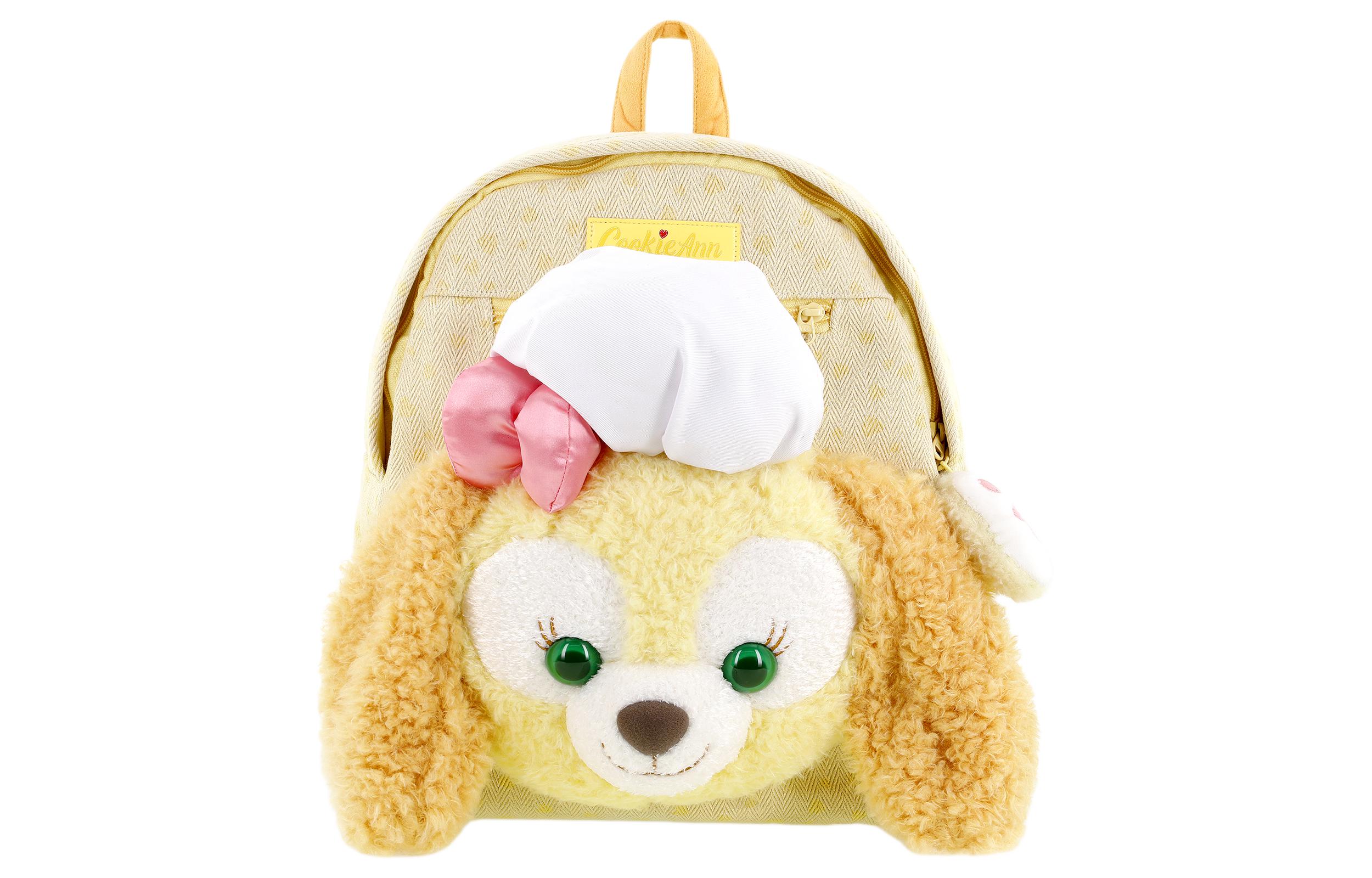 

Плюшевый рюкзак обычный женский желтый Disney