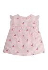 

Блузка CHERRY EMBROIDERED PRETTY-REGULAR FIT Jojo Maman Bébé, розовый