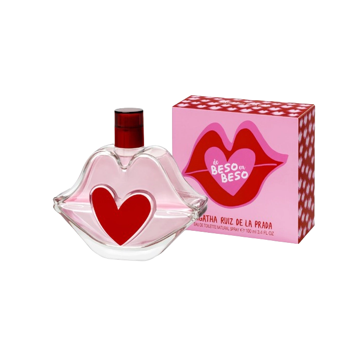 

Туалетная вода de beso en beso eau de toilette Agatha Ruiz De La Prada, объем edt 100 мл