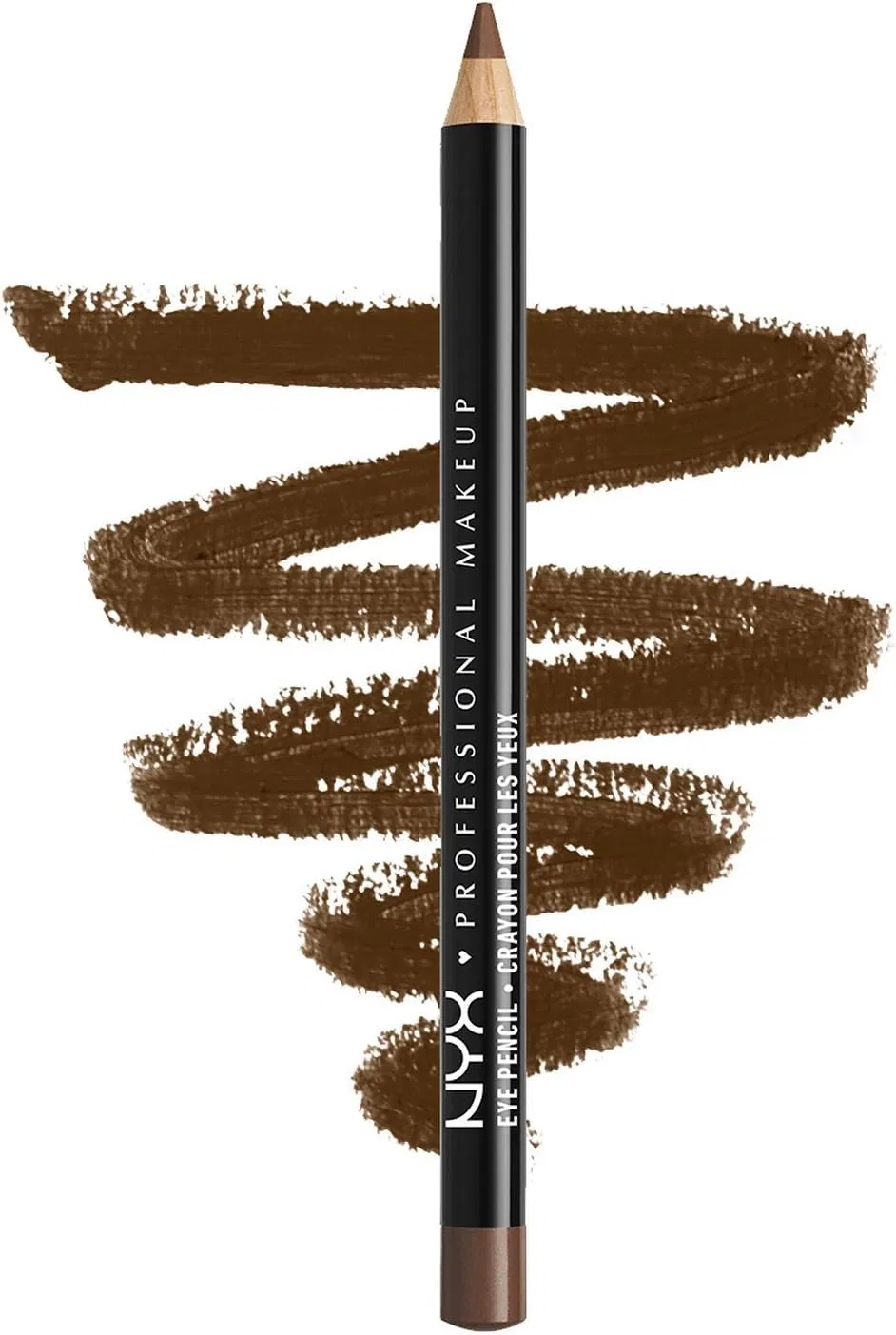 Карандаш для глаз Slim Eye Pencil Nyx Professional Makeup черный — фото 2