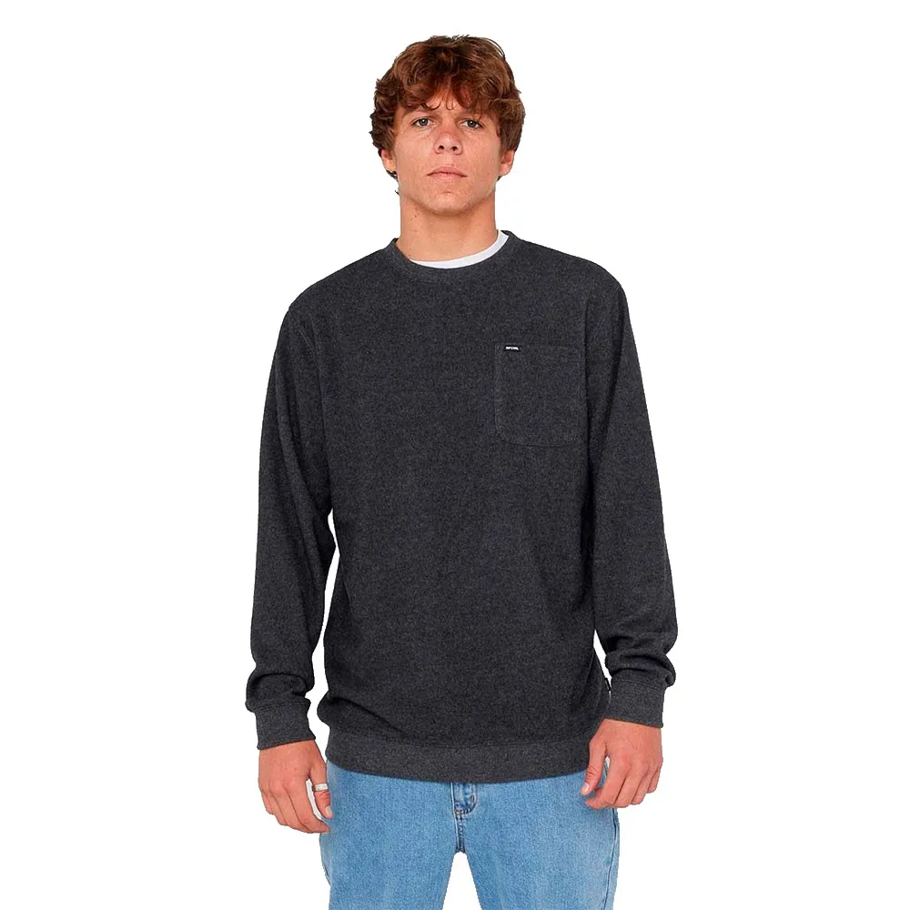 

Толстовка Rip Curl Grid Crew, черный
