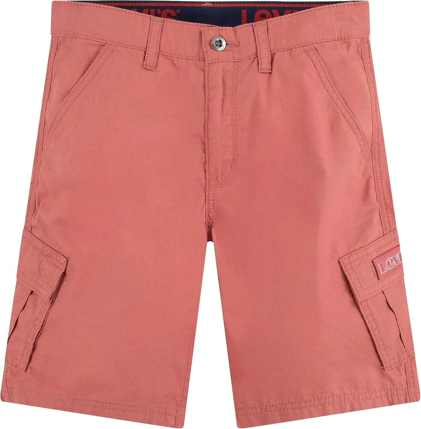 Детские шорты-карго Levi's, Mineral Red