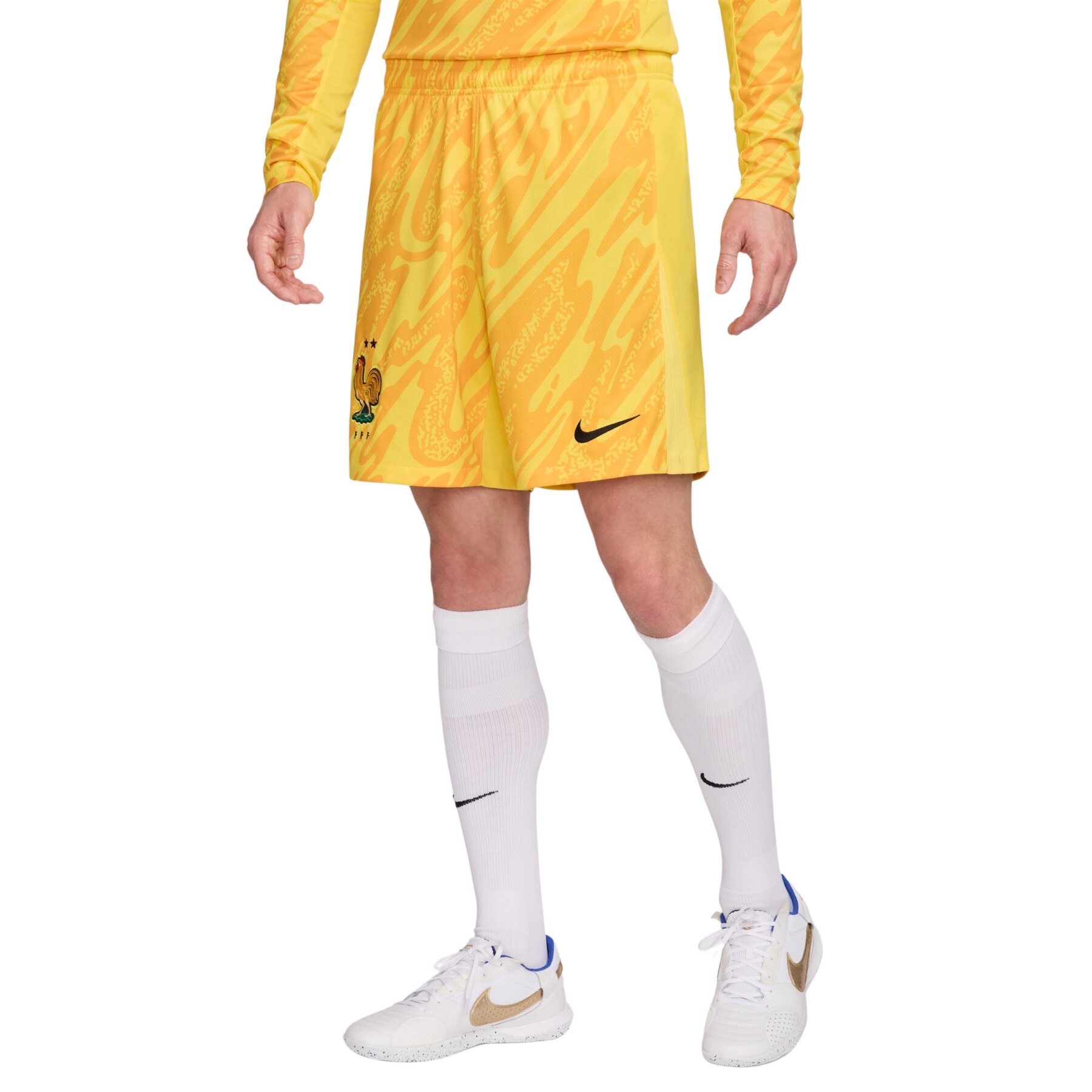 Футболка Dri Fit Soccer Bottom Men's Nike, желтый/золотой/черный — фото 3
